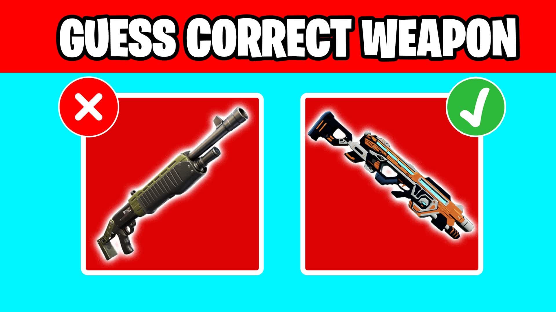 GUESS THE CORRECT WEAPON 🔎