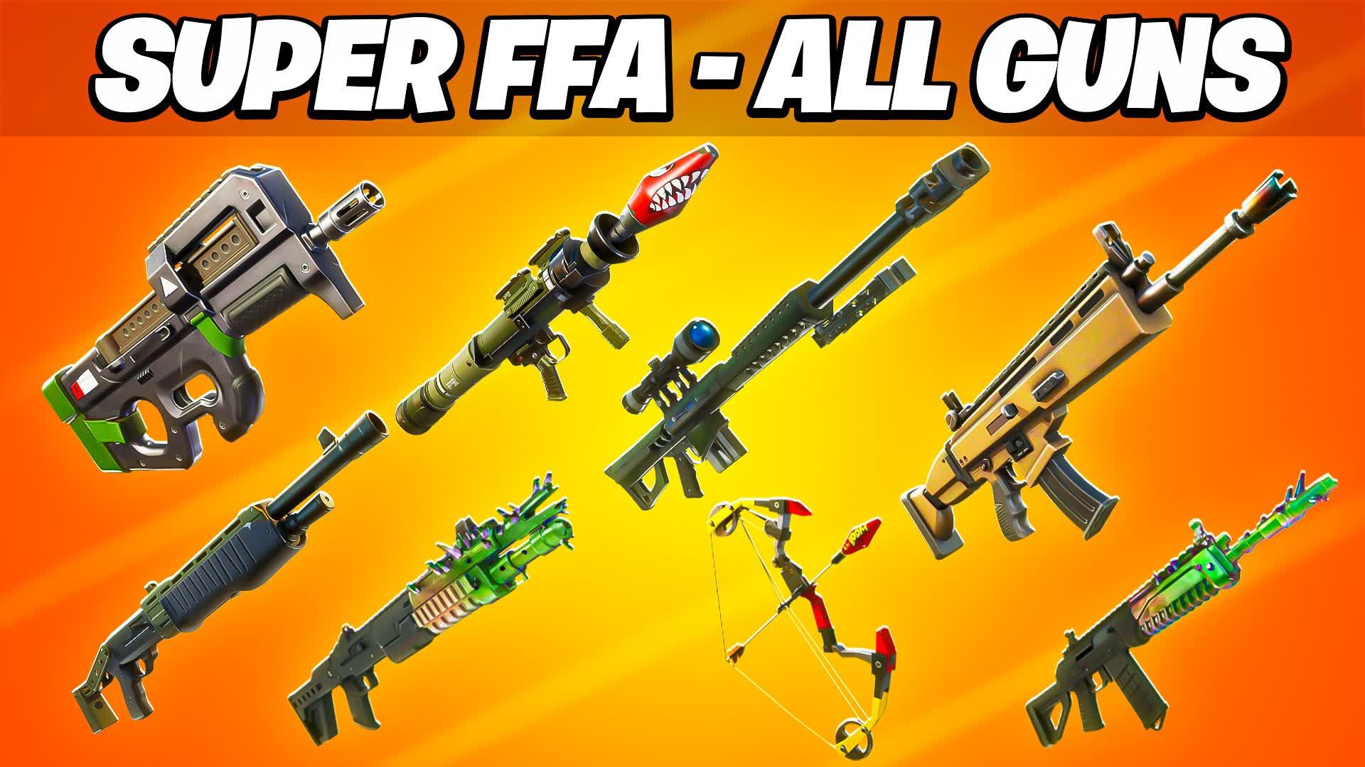 SUPER 1V1 FREE FOR ALL - ALL GUNS⭐