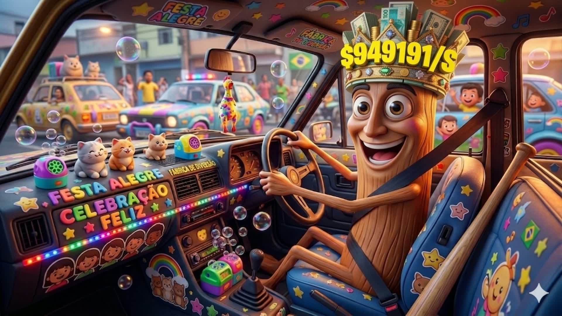 Tung Tung Tung Sahur Magnata Cars