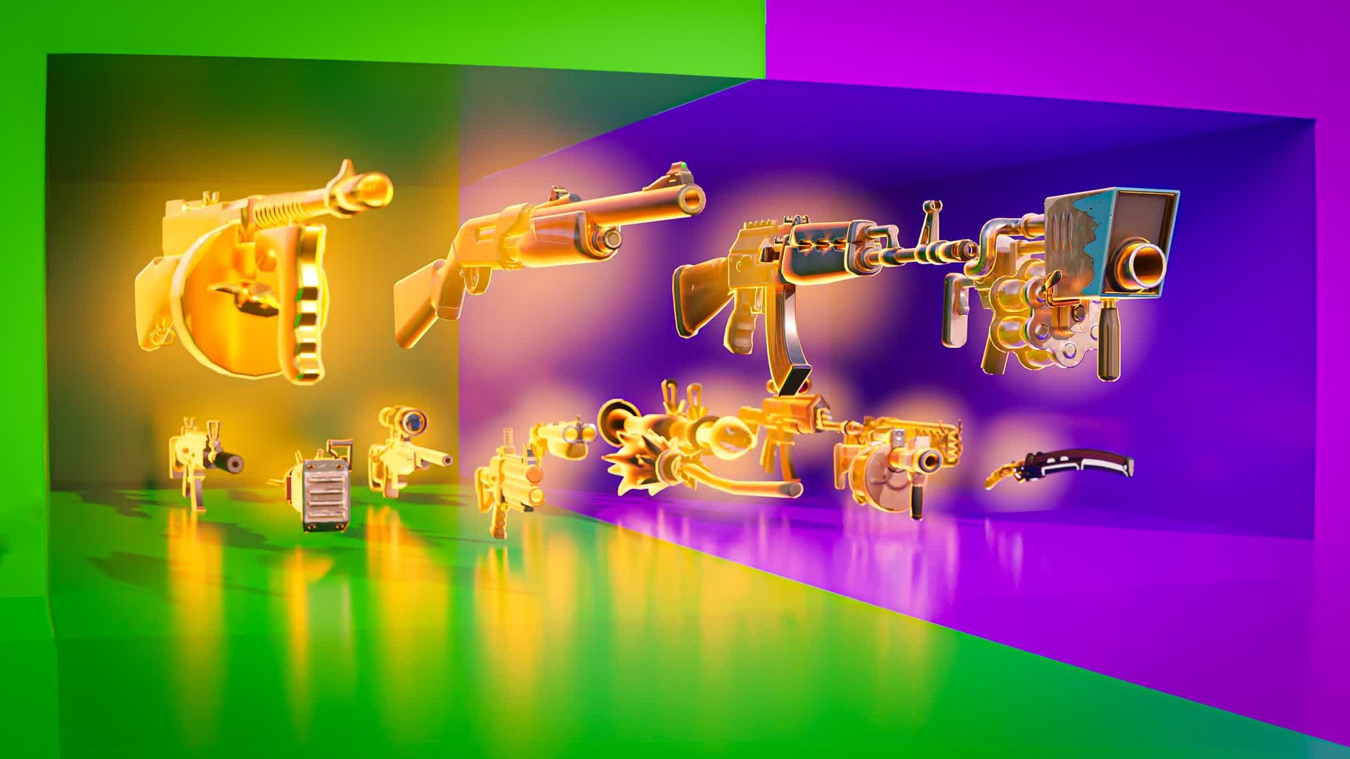 GREEN VS PURPLE