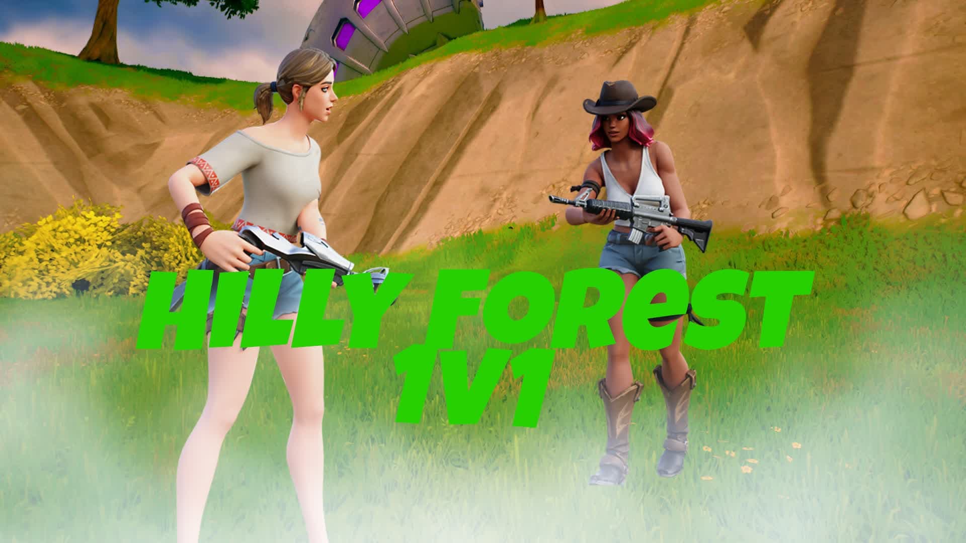 Hilly Forest 1v1!