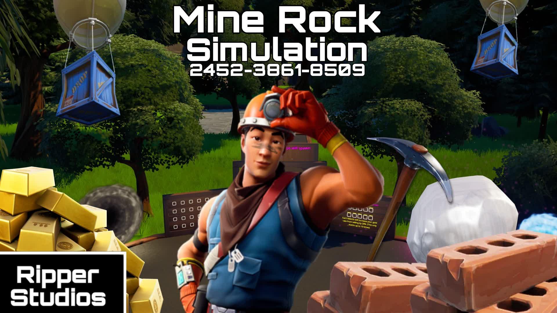 Mine Rock Simulation