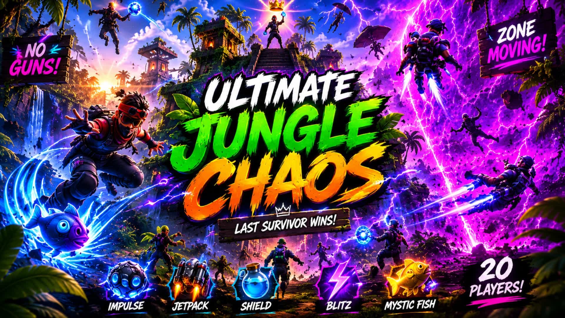 Ultimate Jungle Chaos 🌴⚡