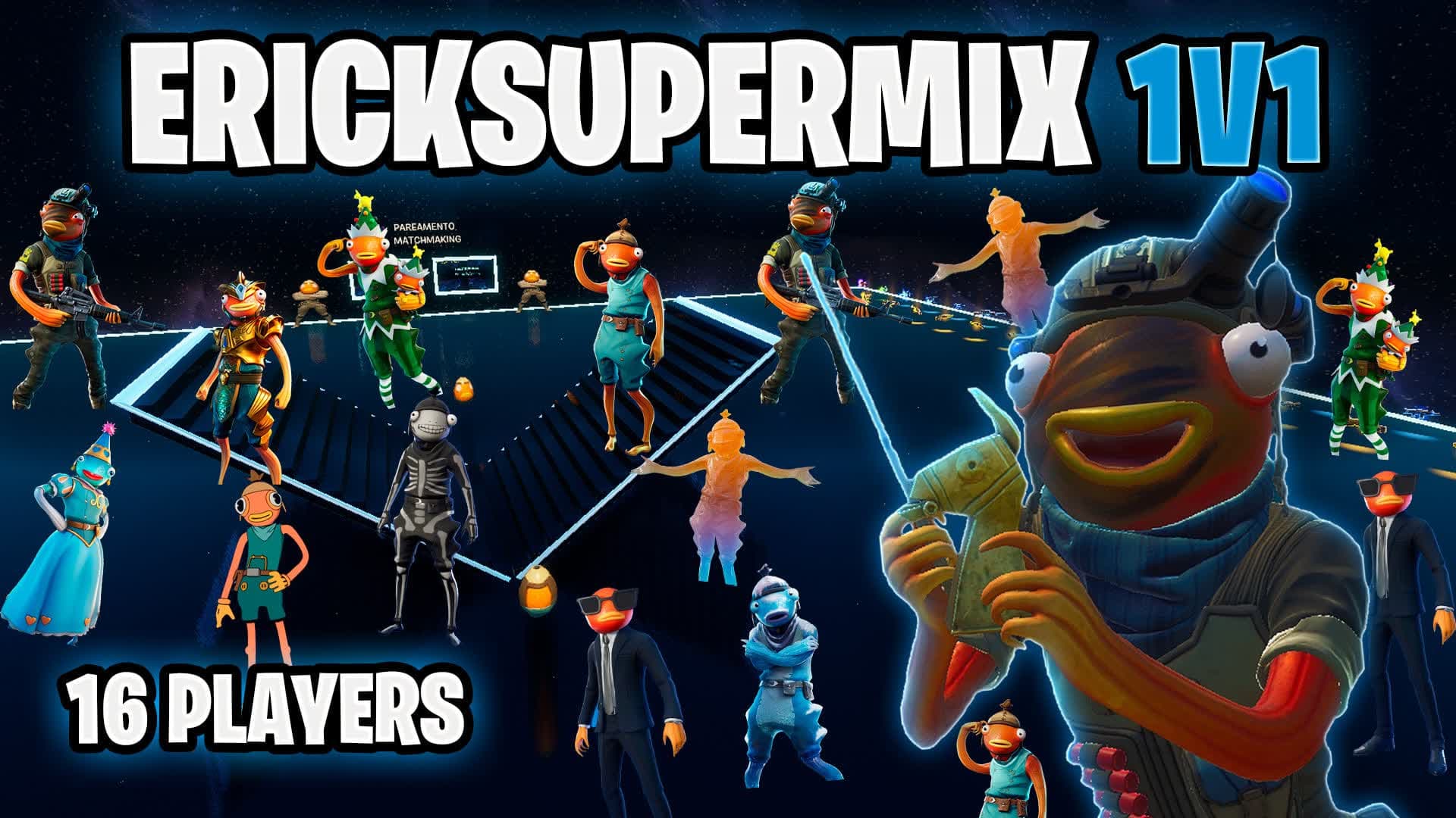 1V1 ERICKSUPERMIX [16 PLAYERS]