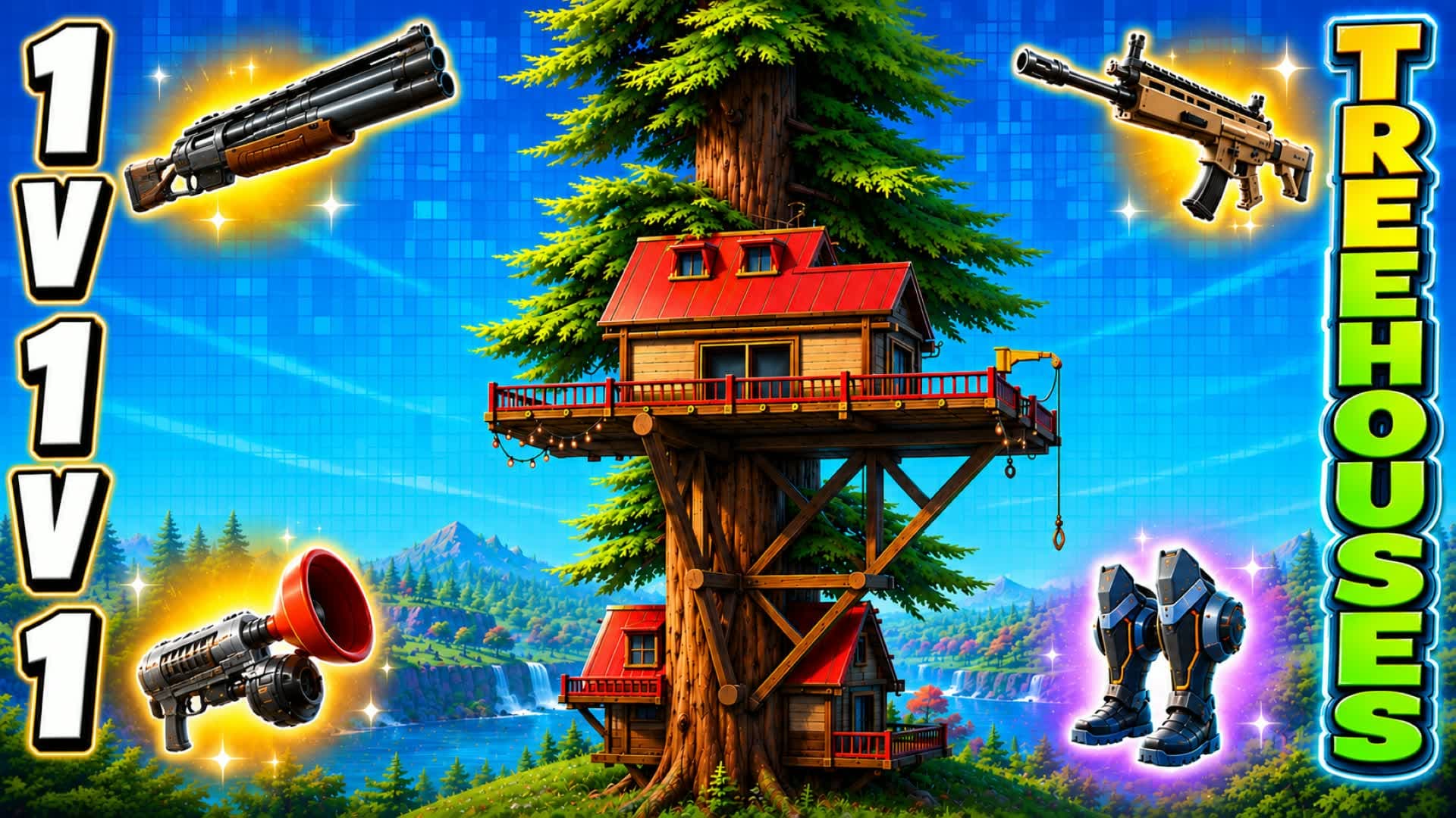 Treehouse 1v1v1 Reload
