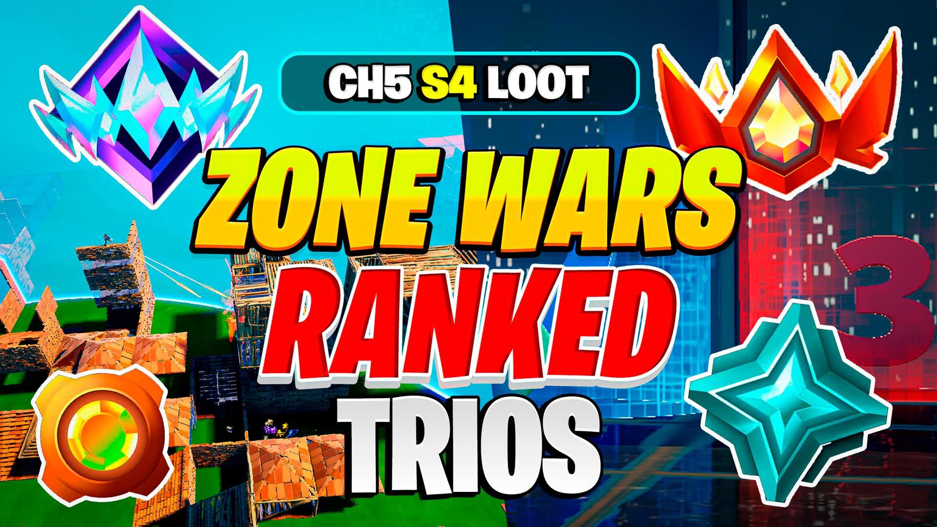 🌀 TRIO ZONE WARS [RANKED] 👑