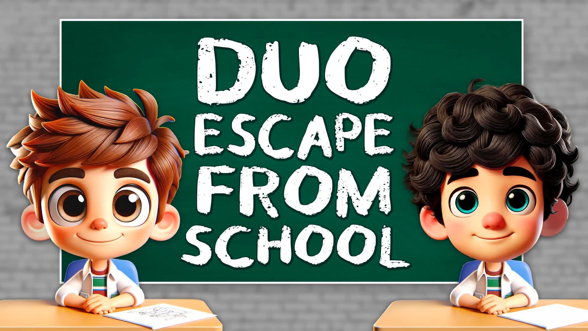 DUO ESCAPE FROM SCHOOL 🏫