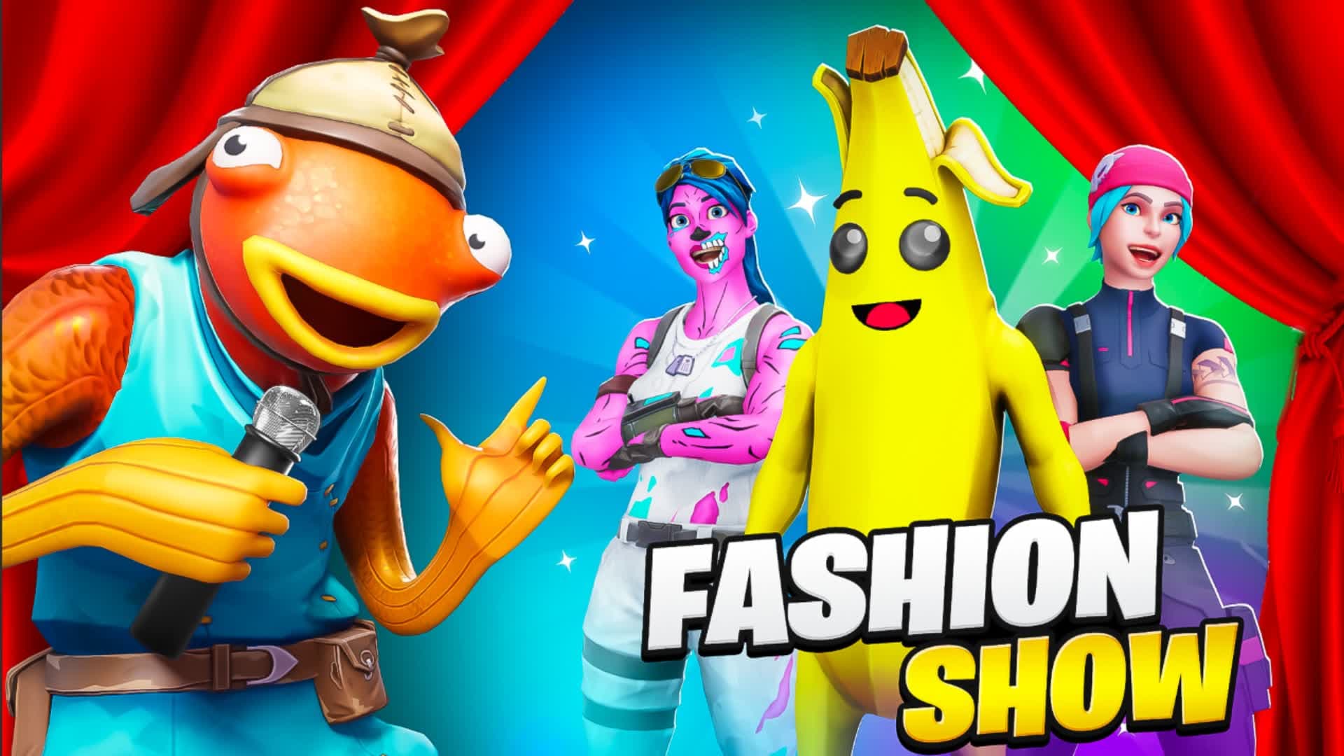 FASHION SHOW 🎭 100 PLAYERS (BOBTV)
