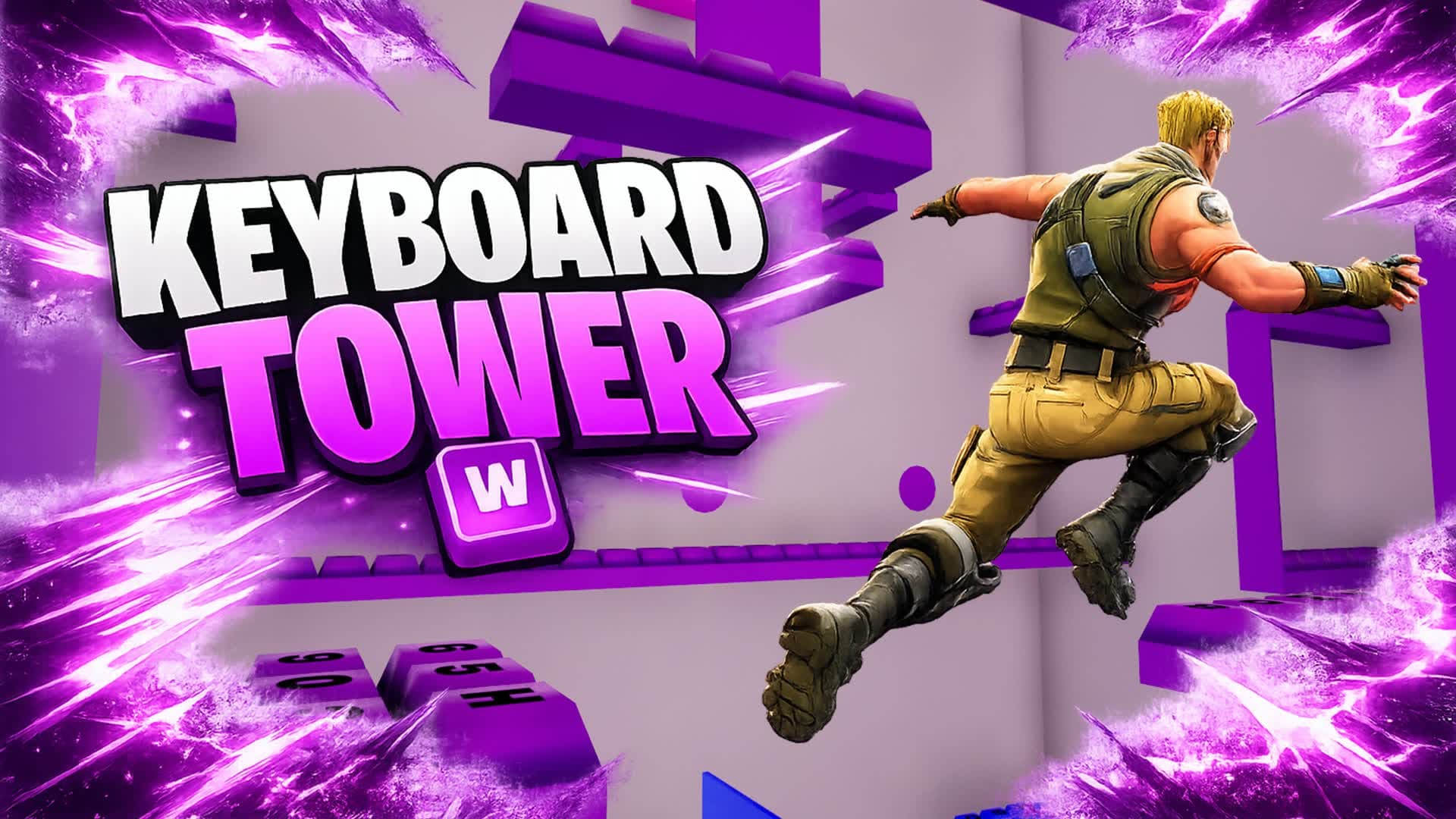 Keyboard Tower
