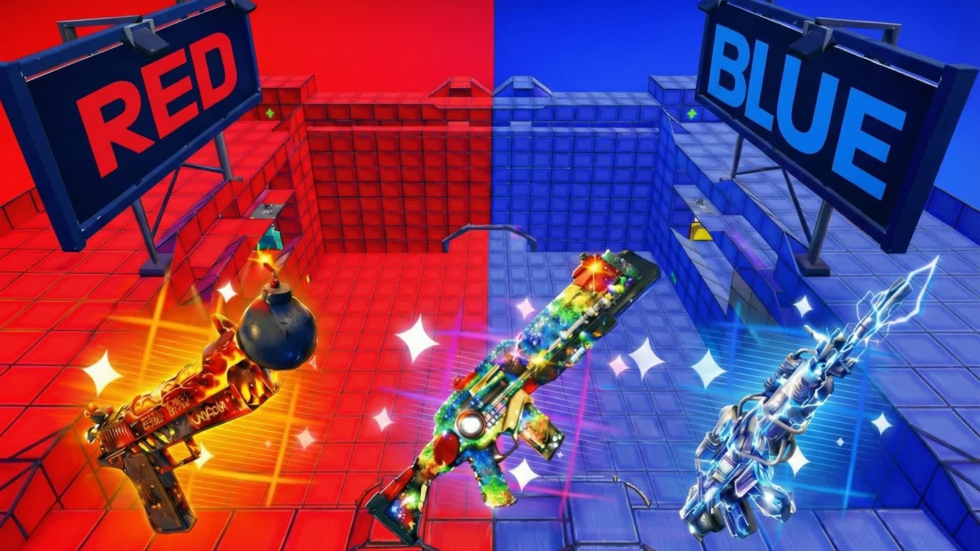 🔴RED vs BLUE🔵: TOTAL RUMBLE 💥