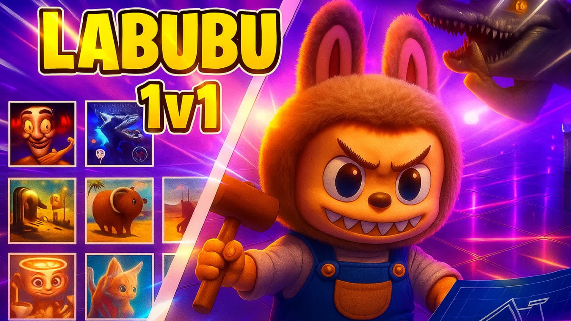 Labubu 1v1 ⭐ Steal Labubu 🤫🎁