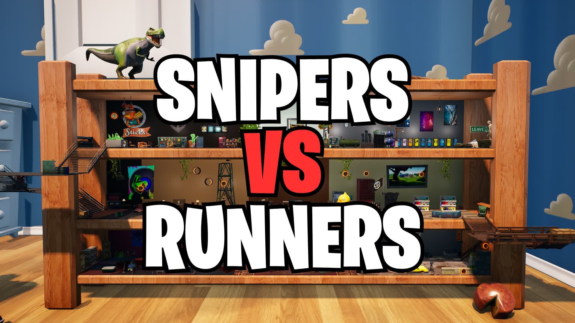 🎯 SNIPERS VS RUNNERS 🏃TOY ROOM