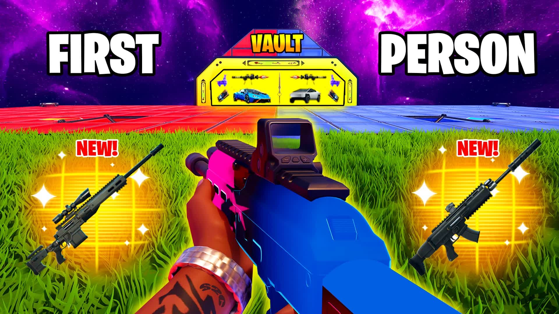 🔴 RED VS BLUE - 1V1 🔵