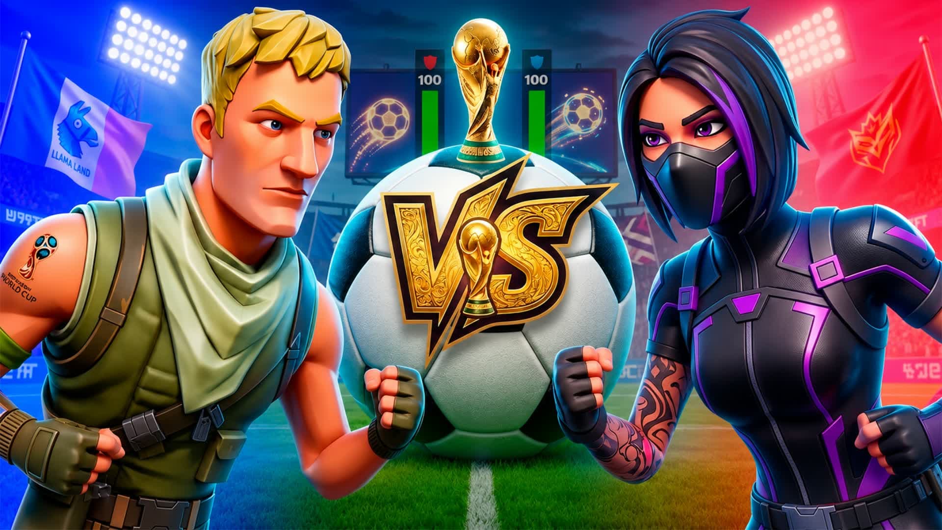 2026 WORLD CUP RED VS BLUE