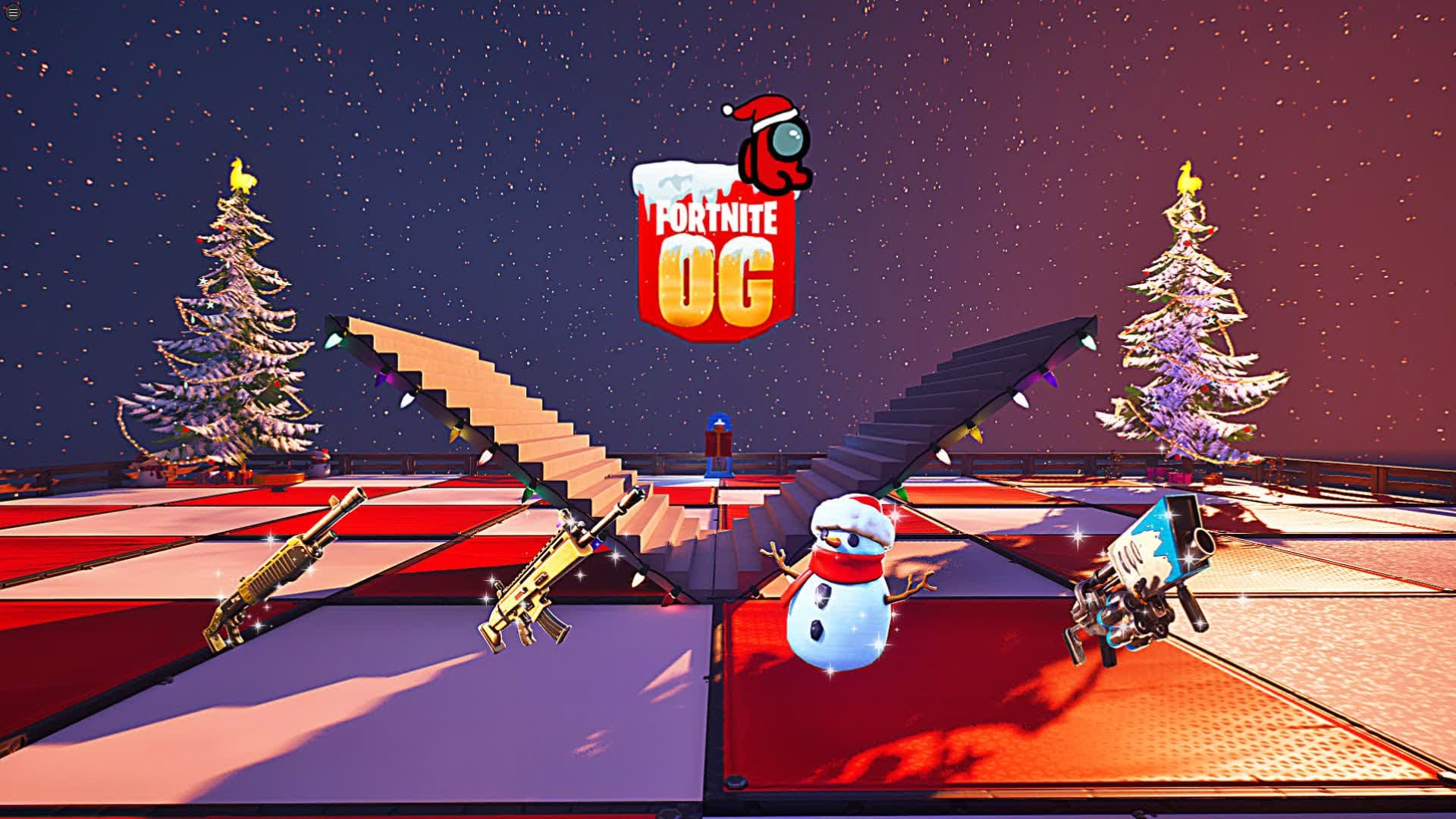 🎄CHRISTMAS 1V1 BUILD FIGHTS