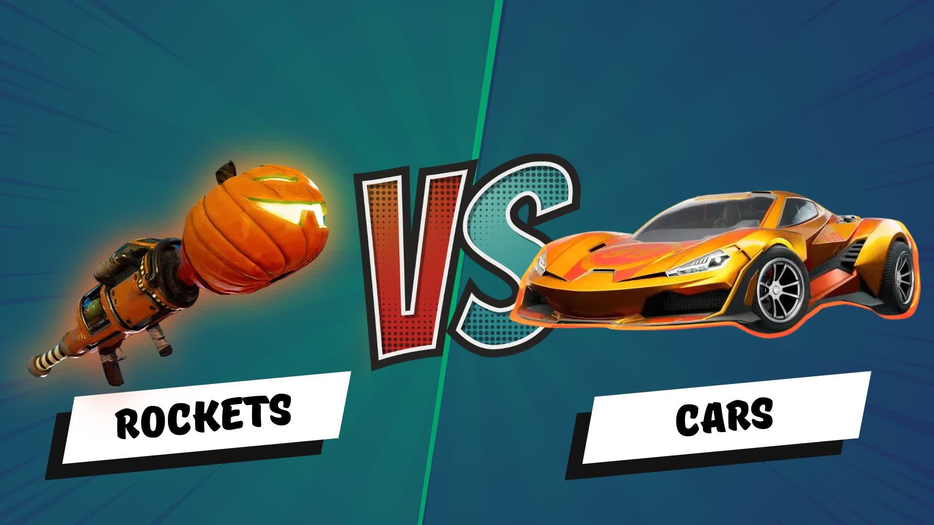 🚘CARS VS ROCKETS 🚀