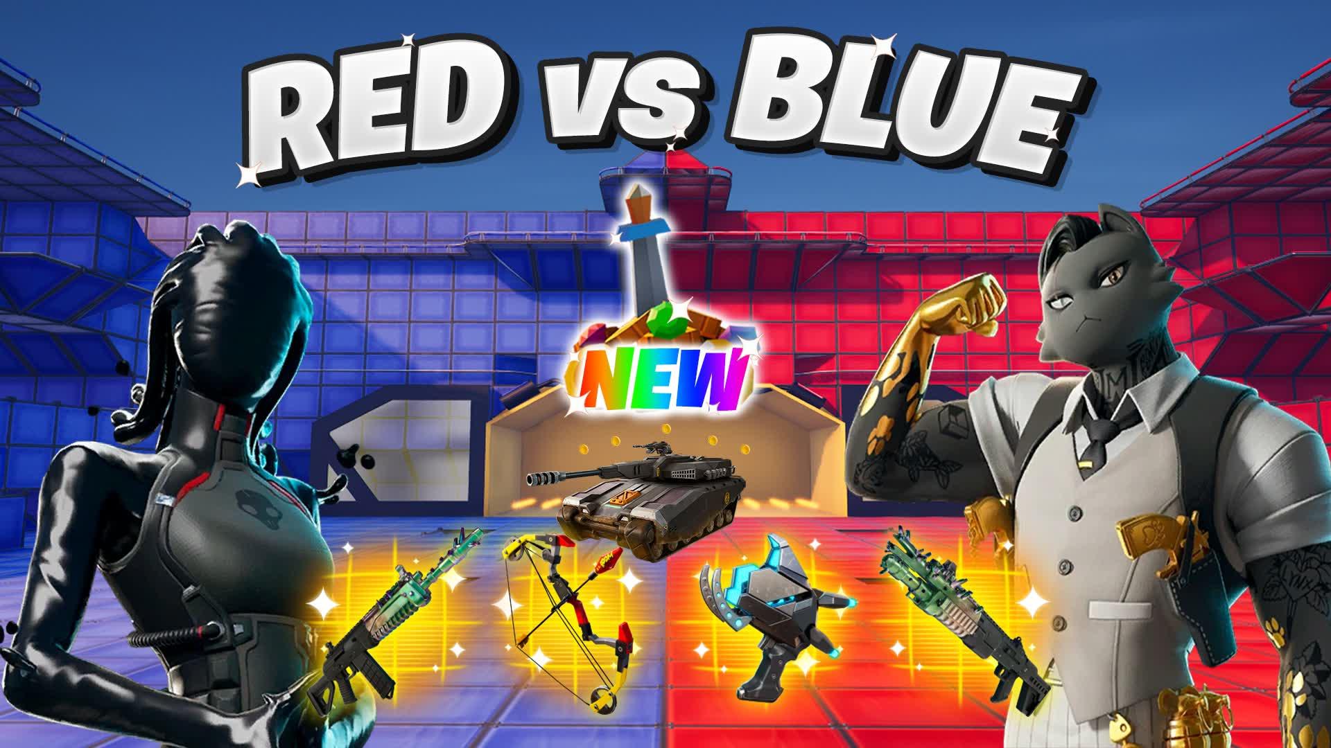 Beginner RED vs BLUE 🔴🔵