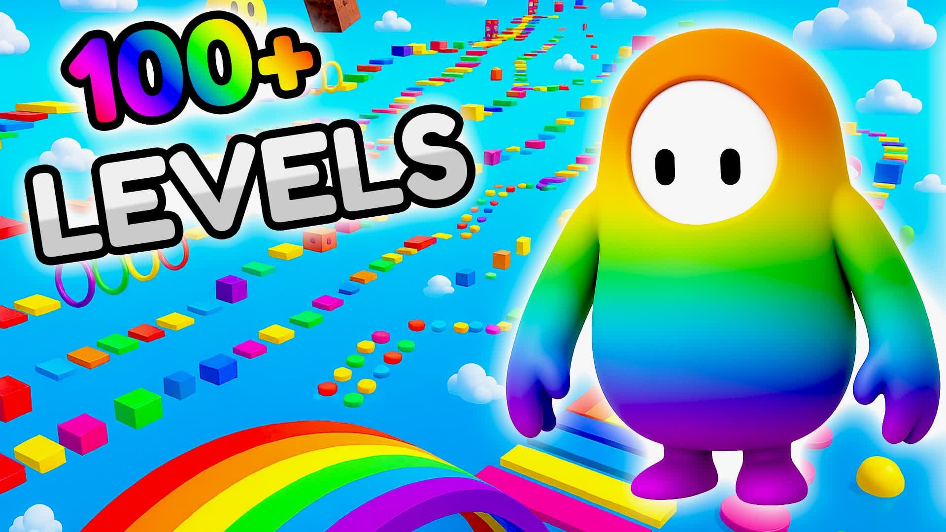 🌈 EASY 100+ LEVELS OBBY PARKOUR⭐