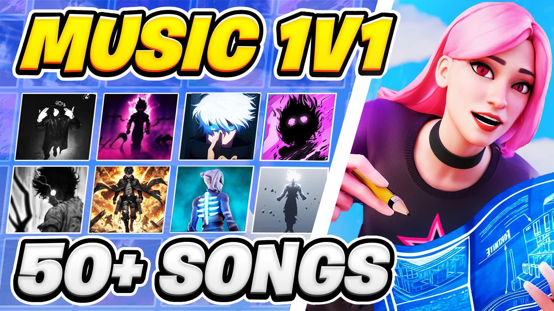 🏆BEST MUSIC 1v1🎵 [50+ SONGS]