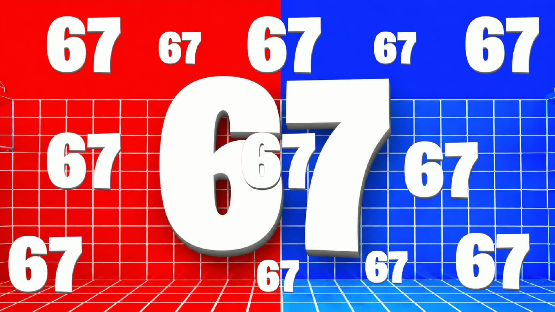 67 RED VS BLUE 🔴🔵(29u)