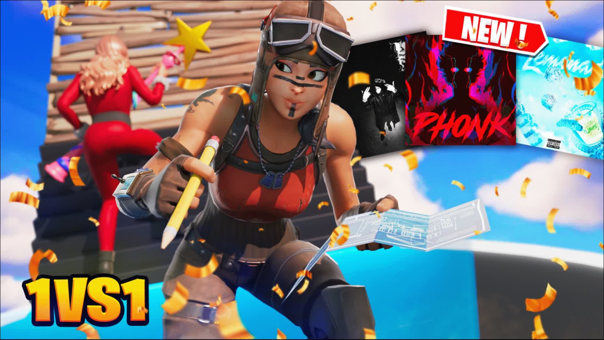 1v1 Infinite Build Fight!