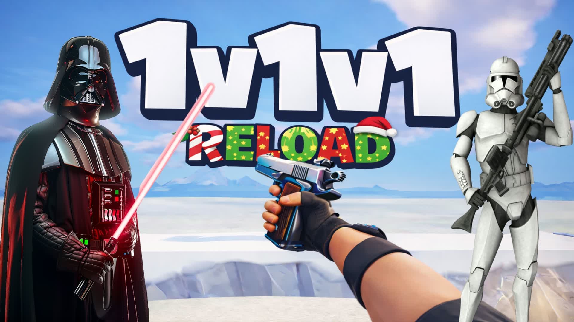 STAR WARS 1v1v1 First Person Reload