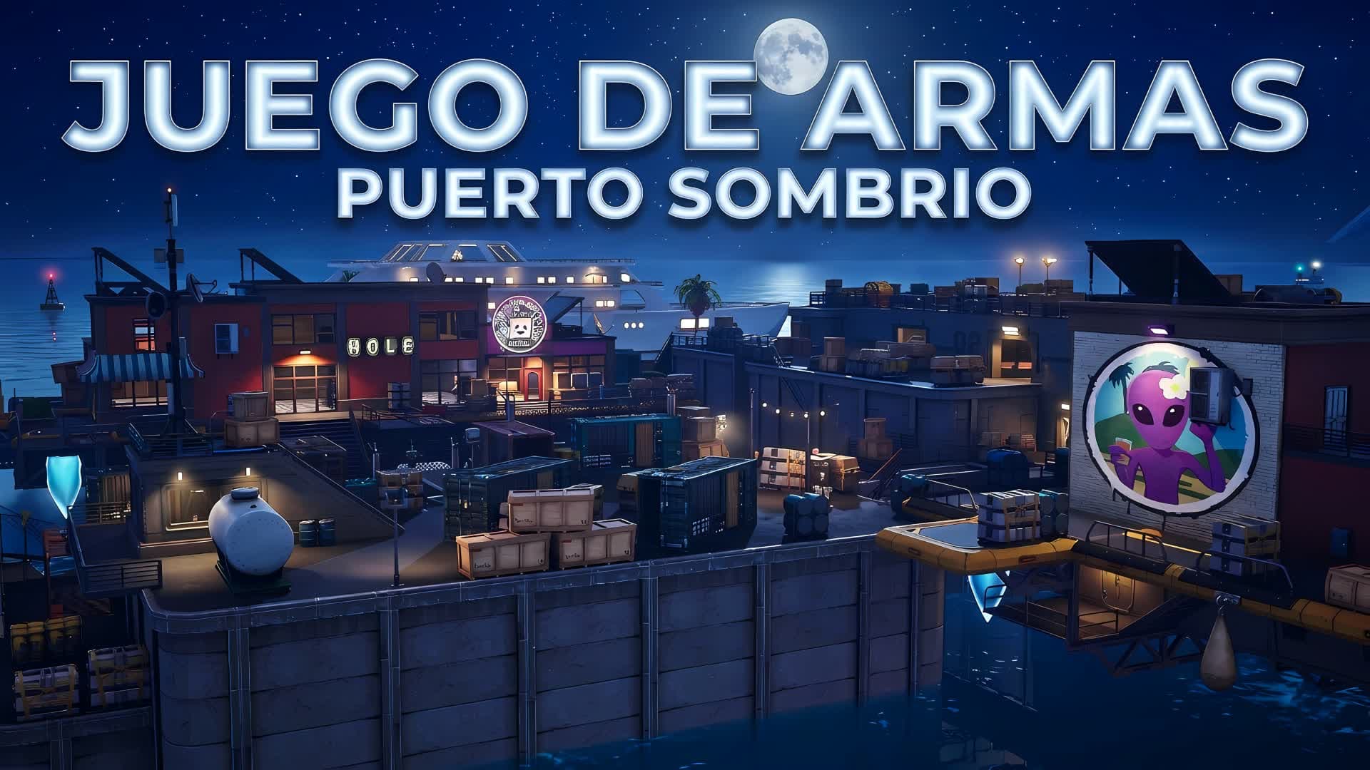 Juego de armas puerto sombrío nocturno