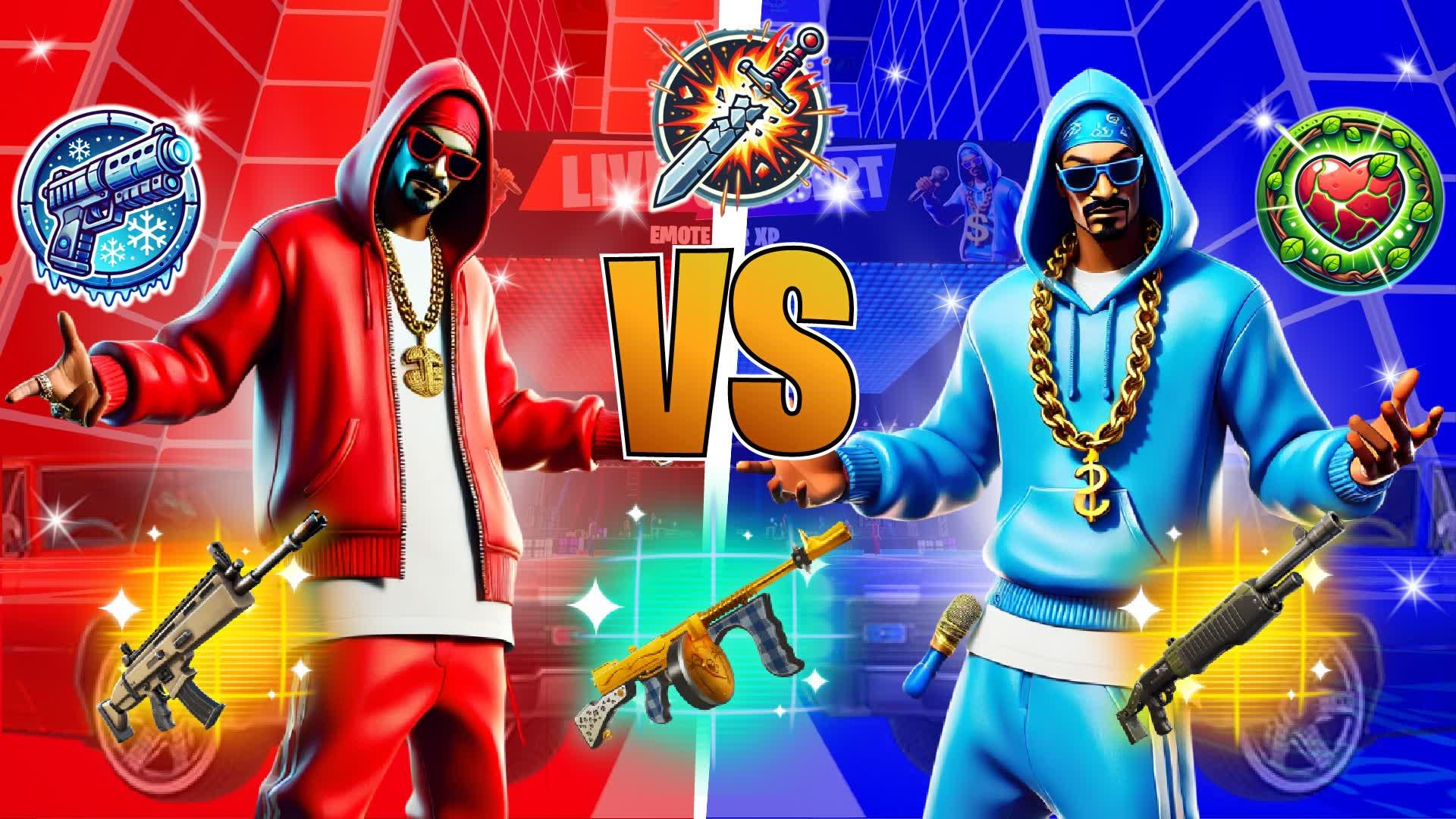 RED vs BLUE🔴🔵 - SNOOP DOGG🎵