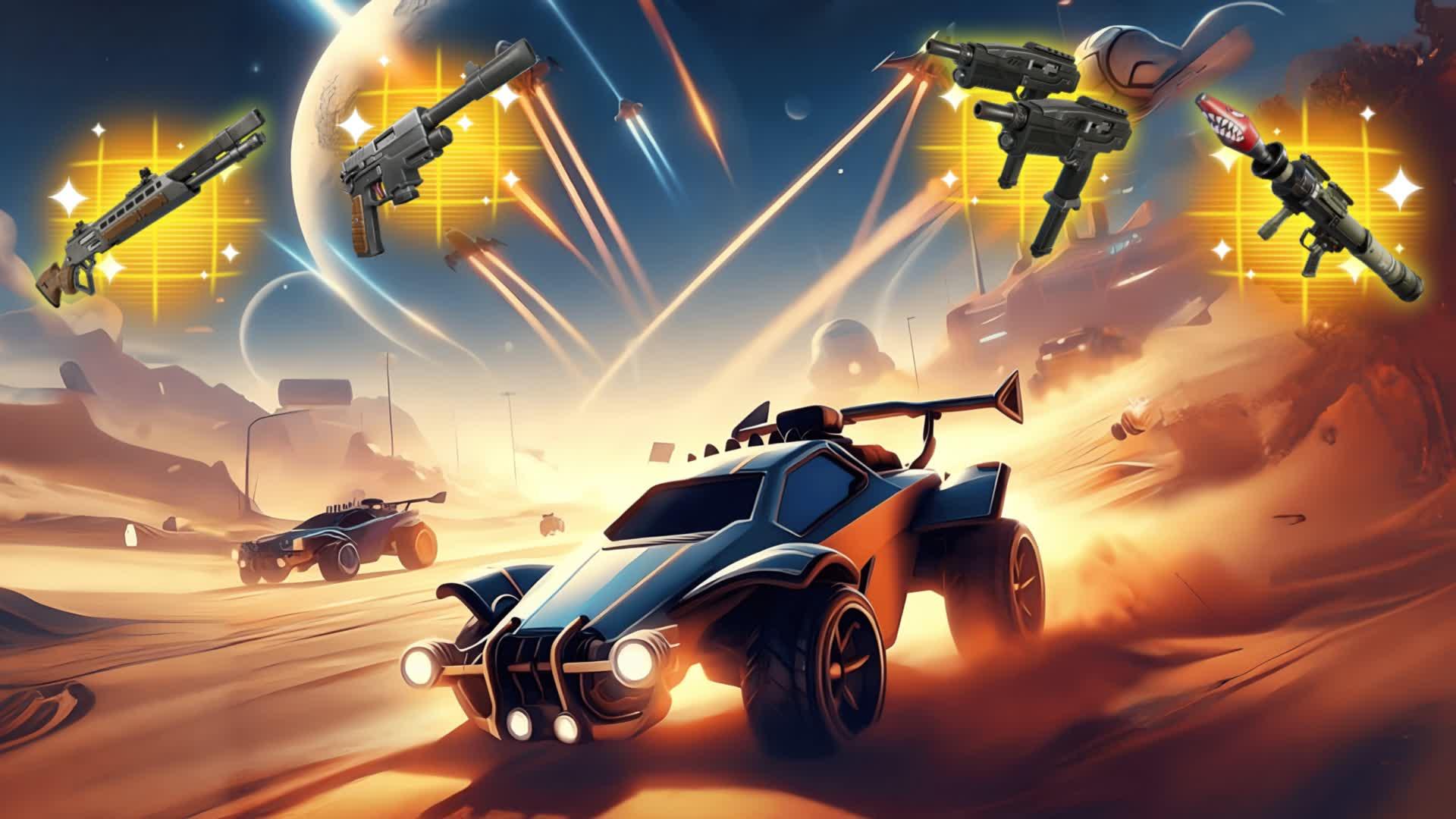 🚀 ROCKET CARS 🏎️ FREE DRIVE FFA 🔫