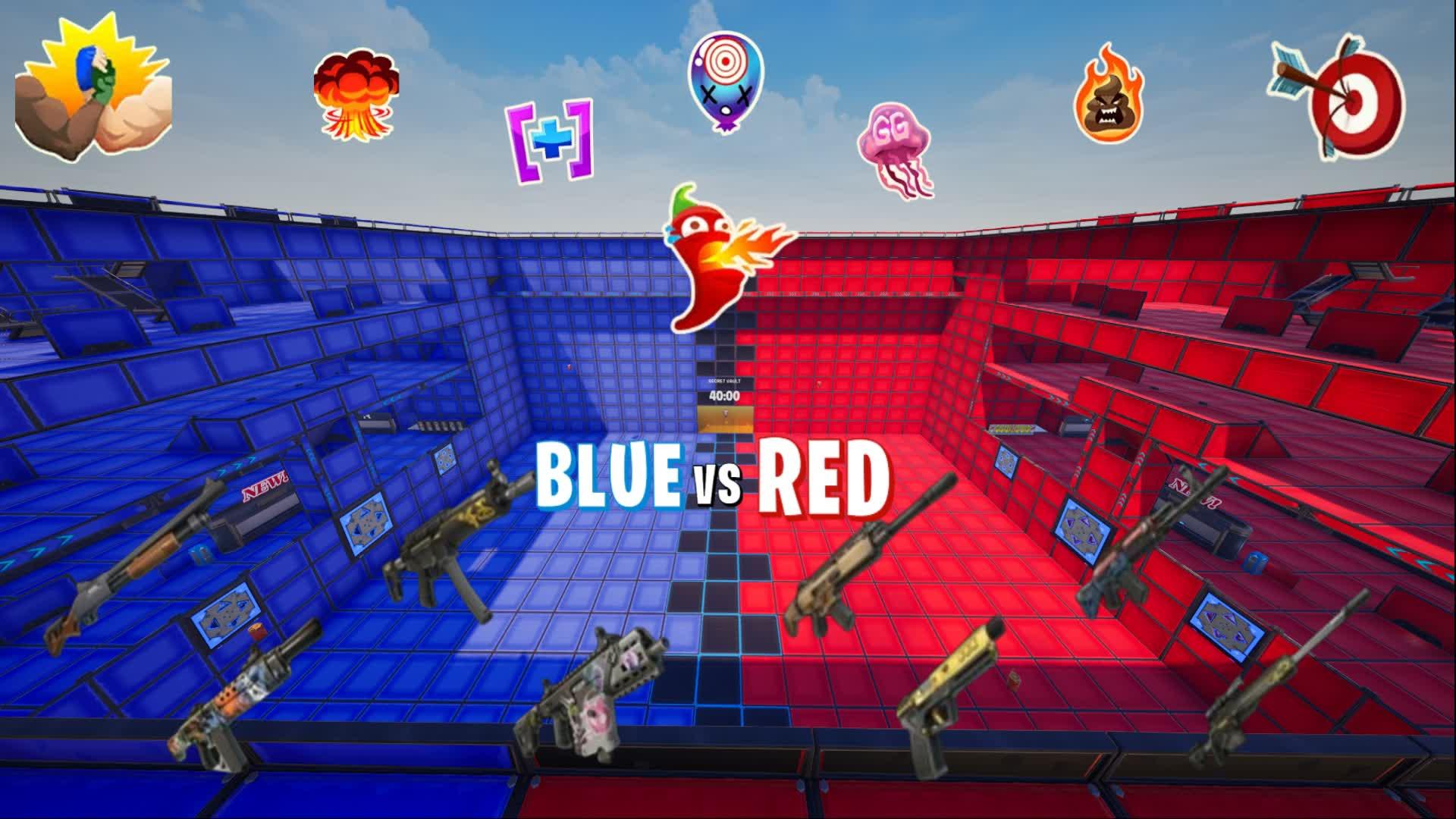 🔴​🔵​CRAZY RED VS BLUE SUPERPOWERS​🔥😱