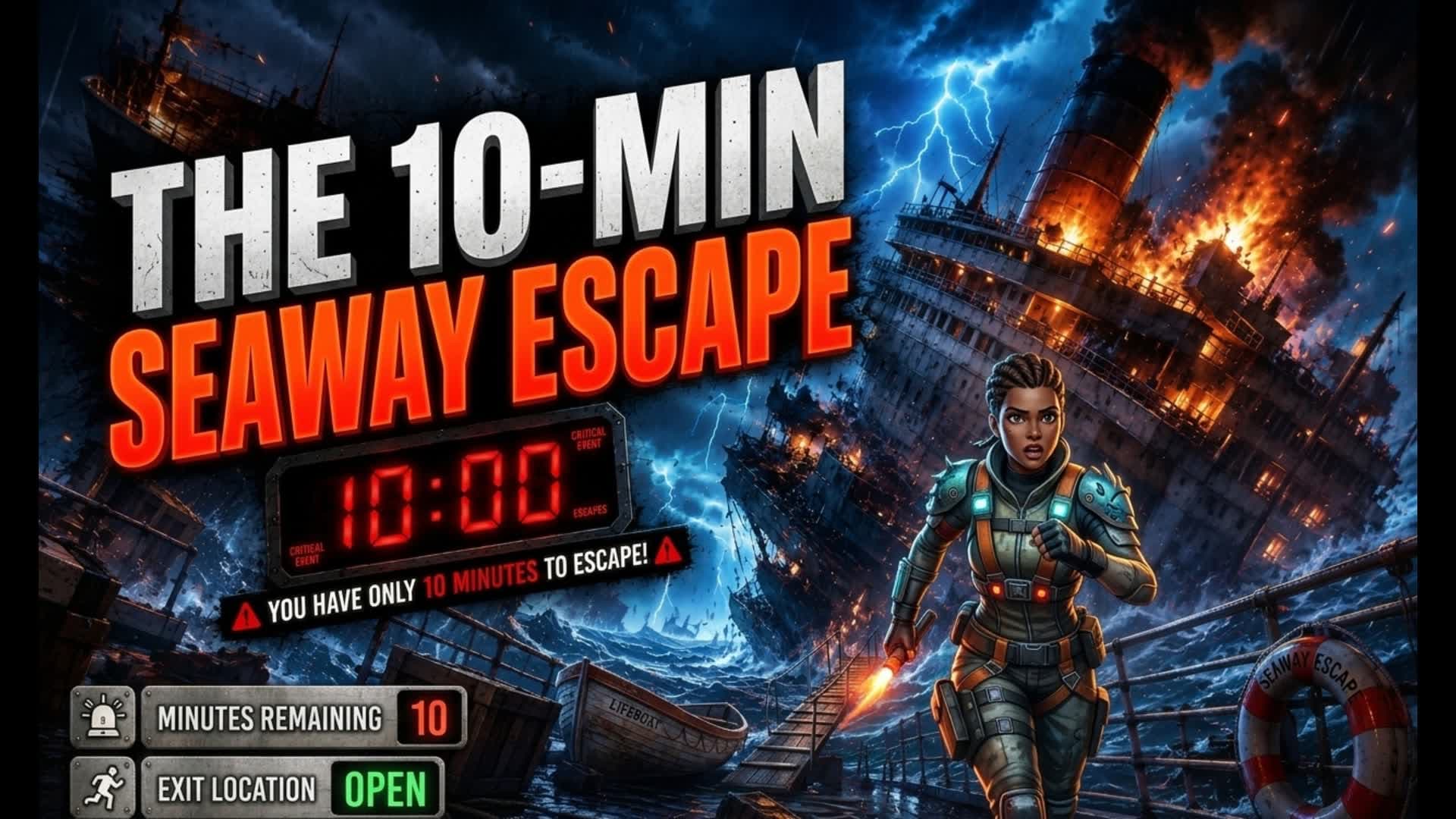THE 10-MIN SEAWAY ESCAPE