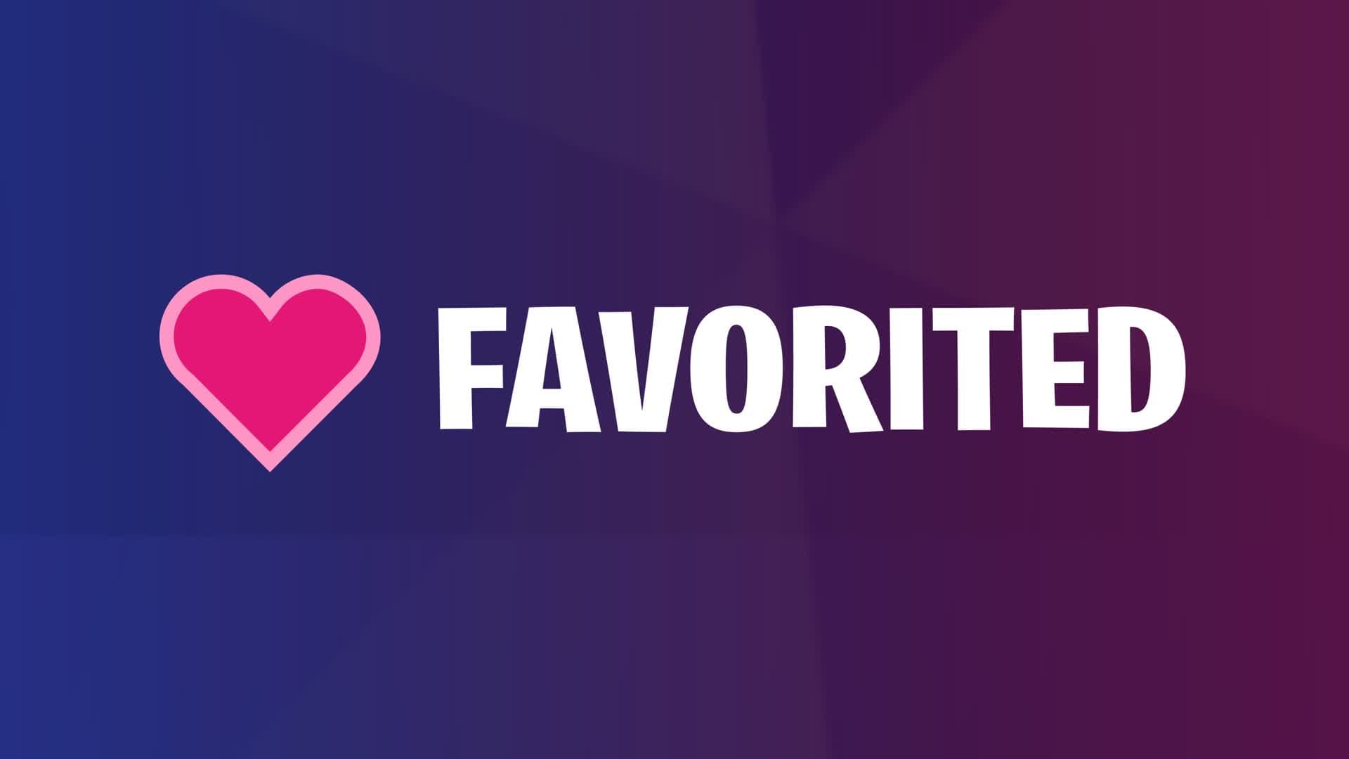 favorited banner (portal art)