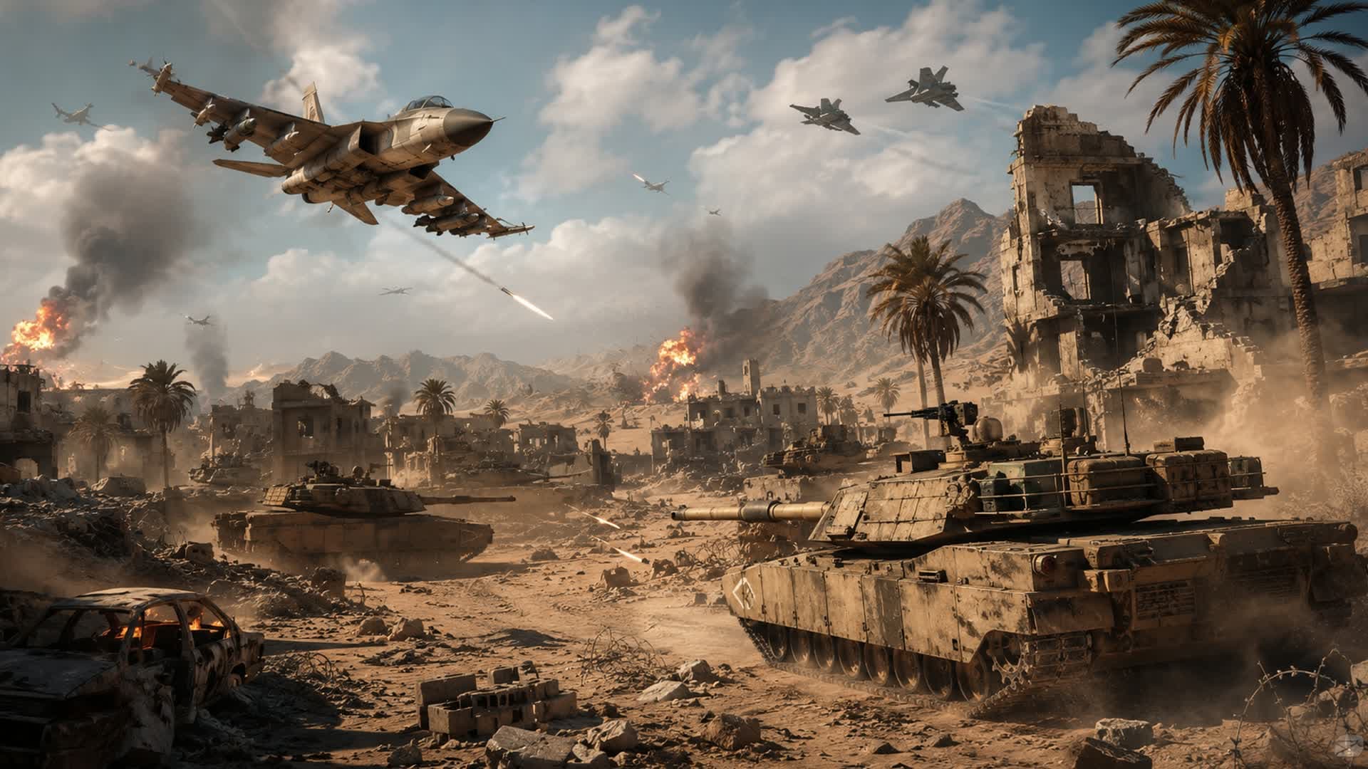 TANKS AND PLANES BATTLEGROUND