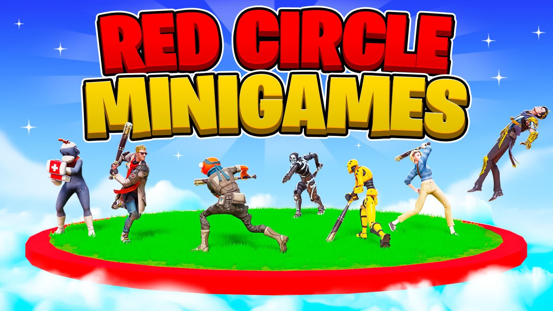 Red Circle Minigames 👑