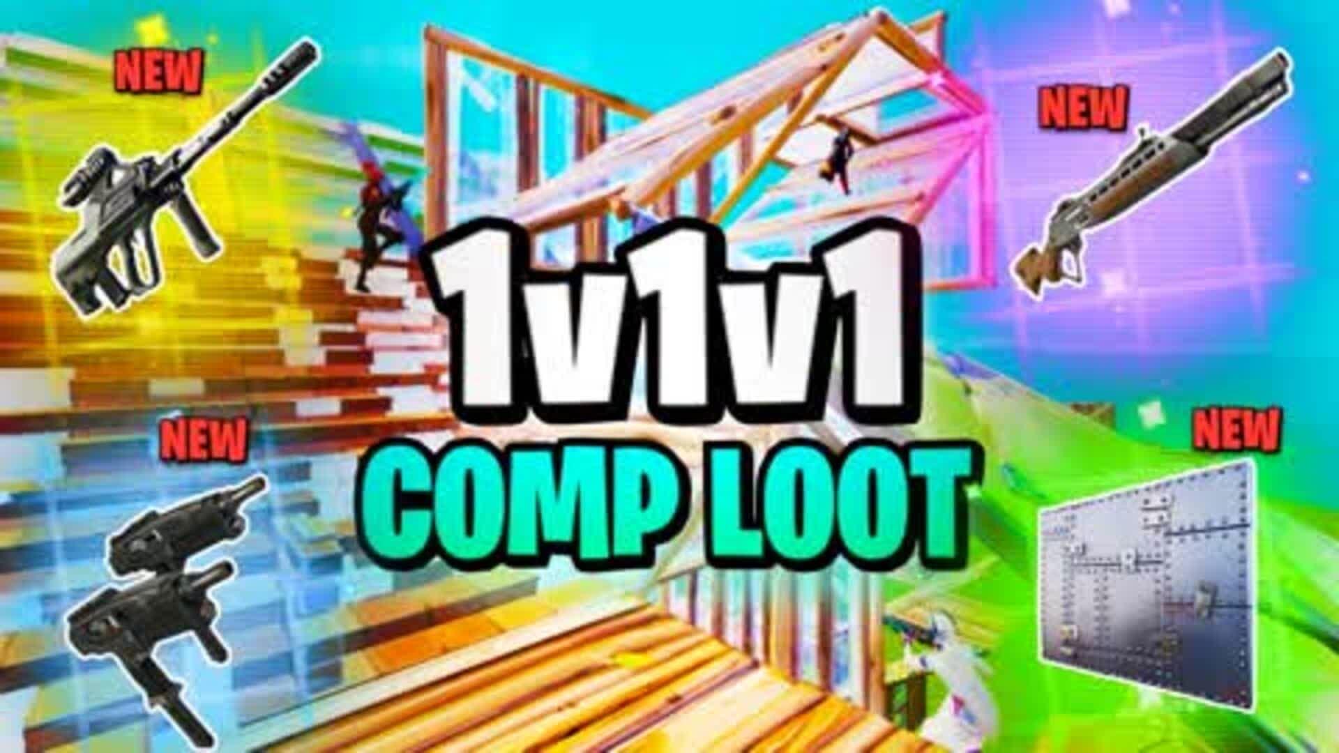 1V1V1 COMP LOOT - FREE FOR ALL👑(1VS1VS1