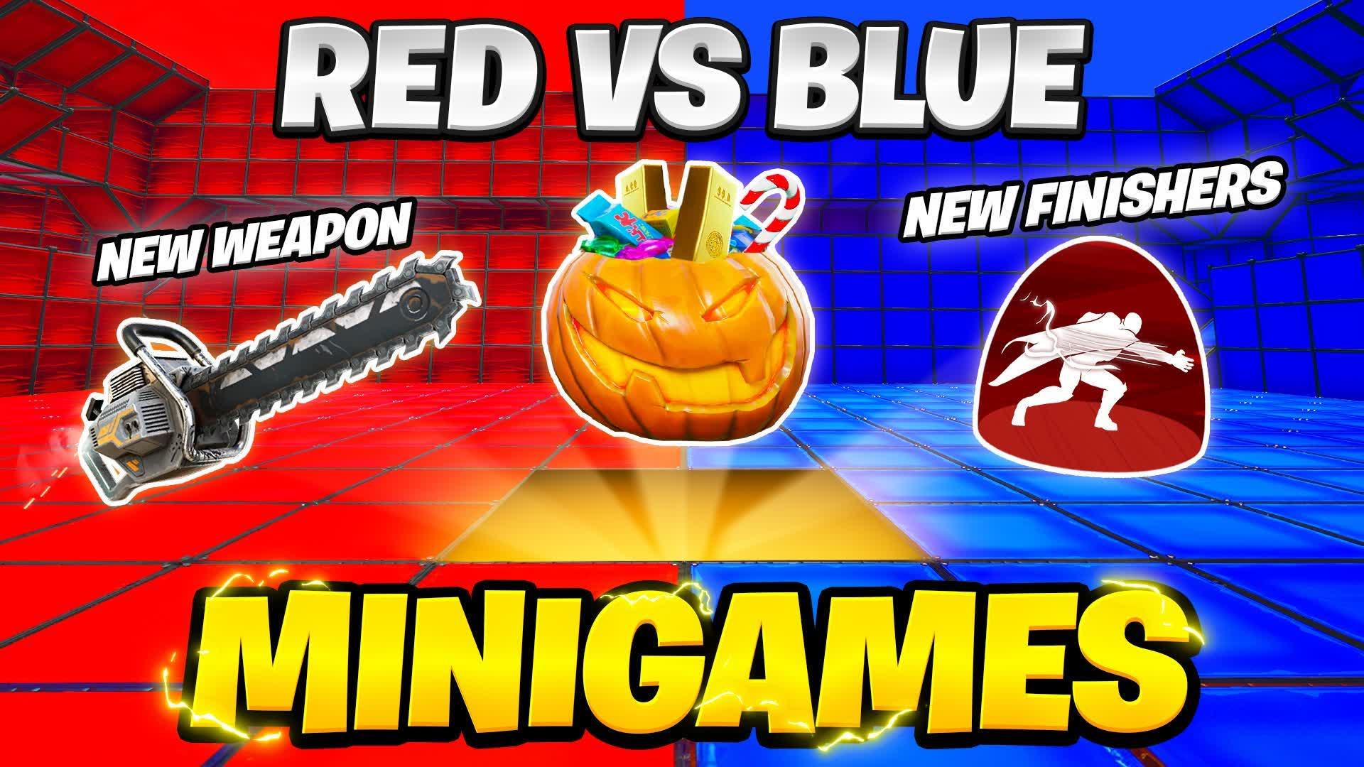 NickEh30 RED VS BLUE MINIGAMES