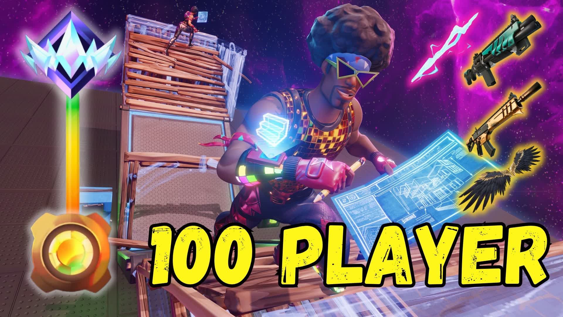 100 Player Ranked BHE 1v1 Buildfights
