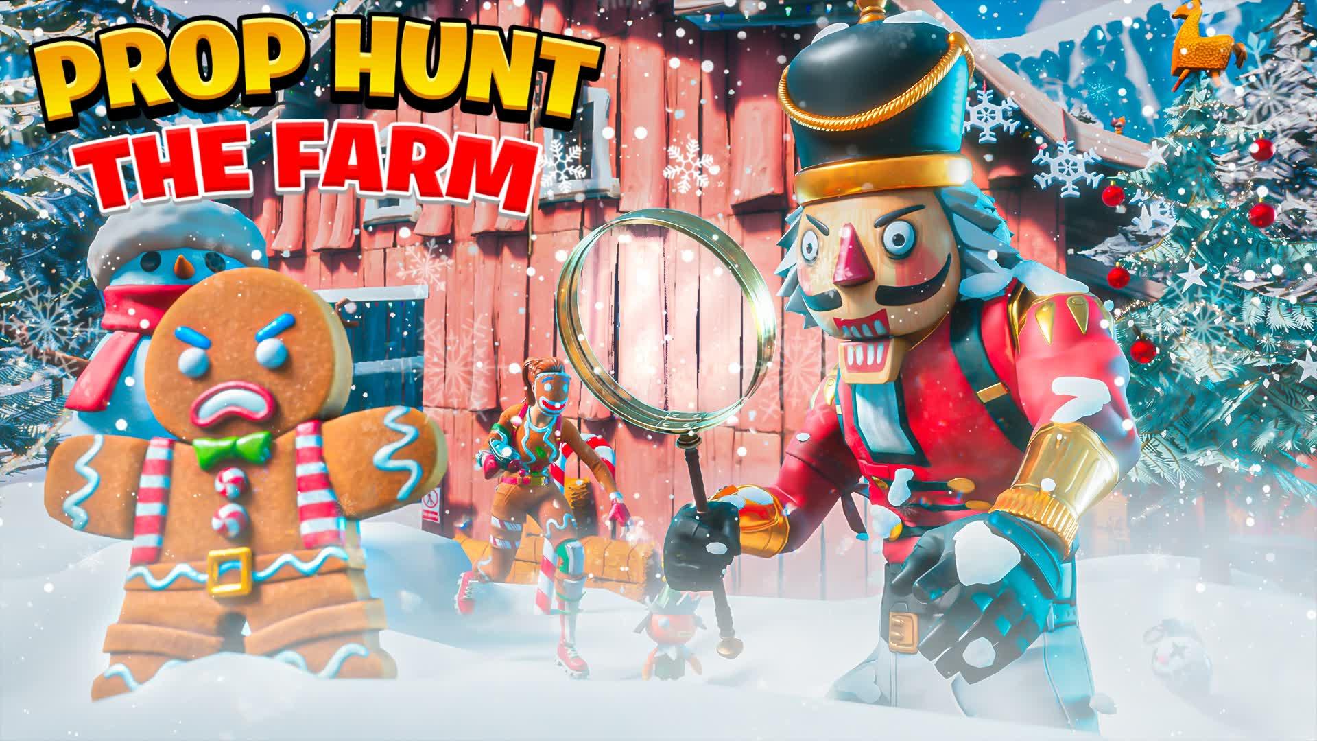 🌽THE FARM - PROP HUNT (CHRISTMAS)🎄