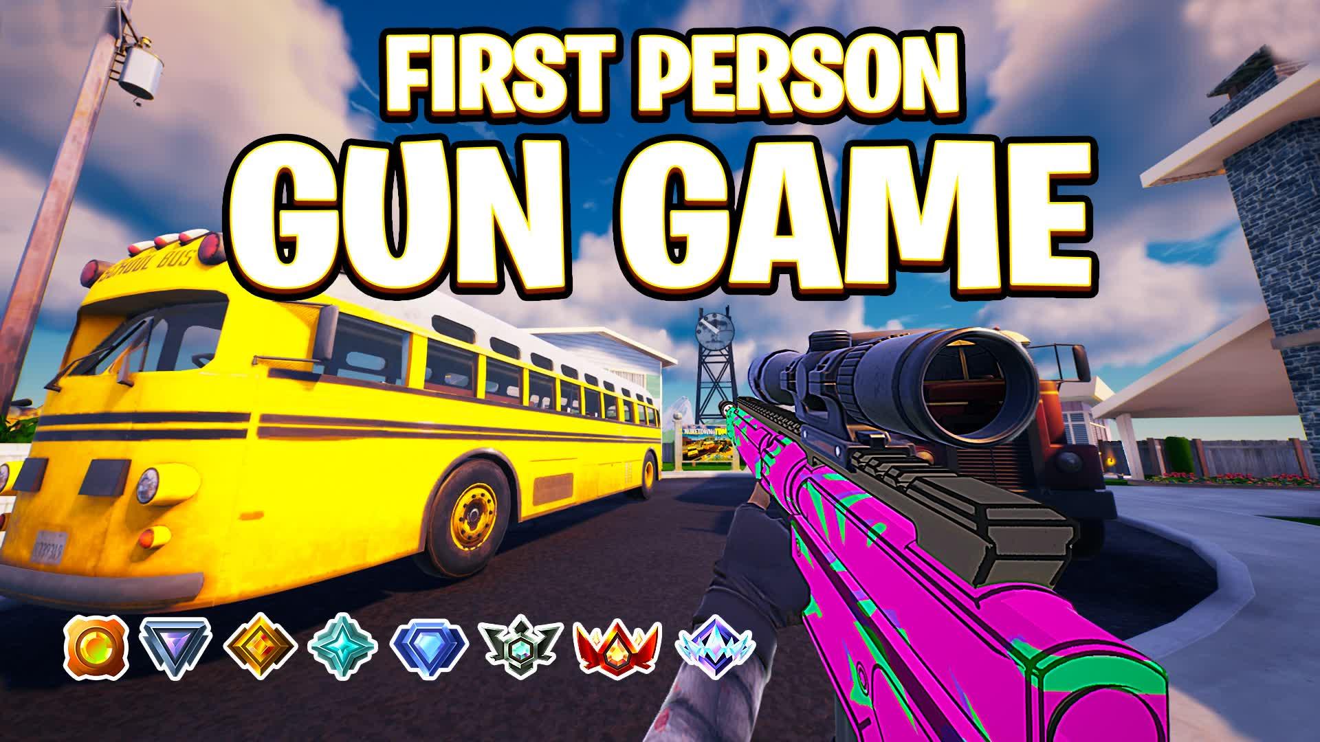 ⭐️FIRST PERSON GUN GAME - NUKETOWN