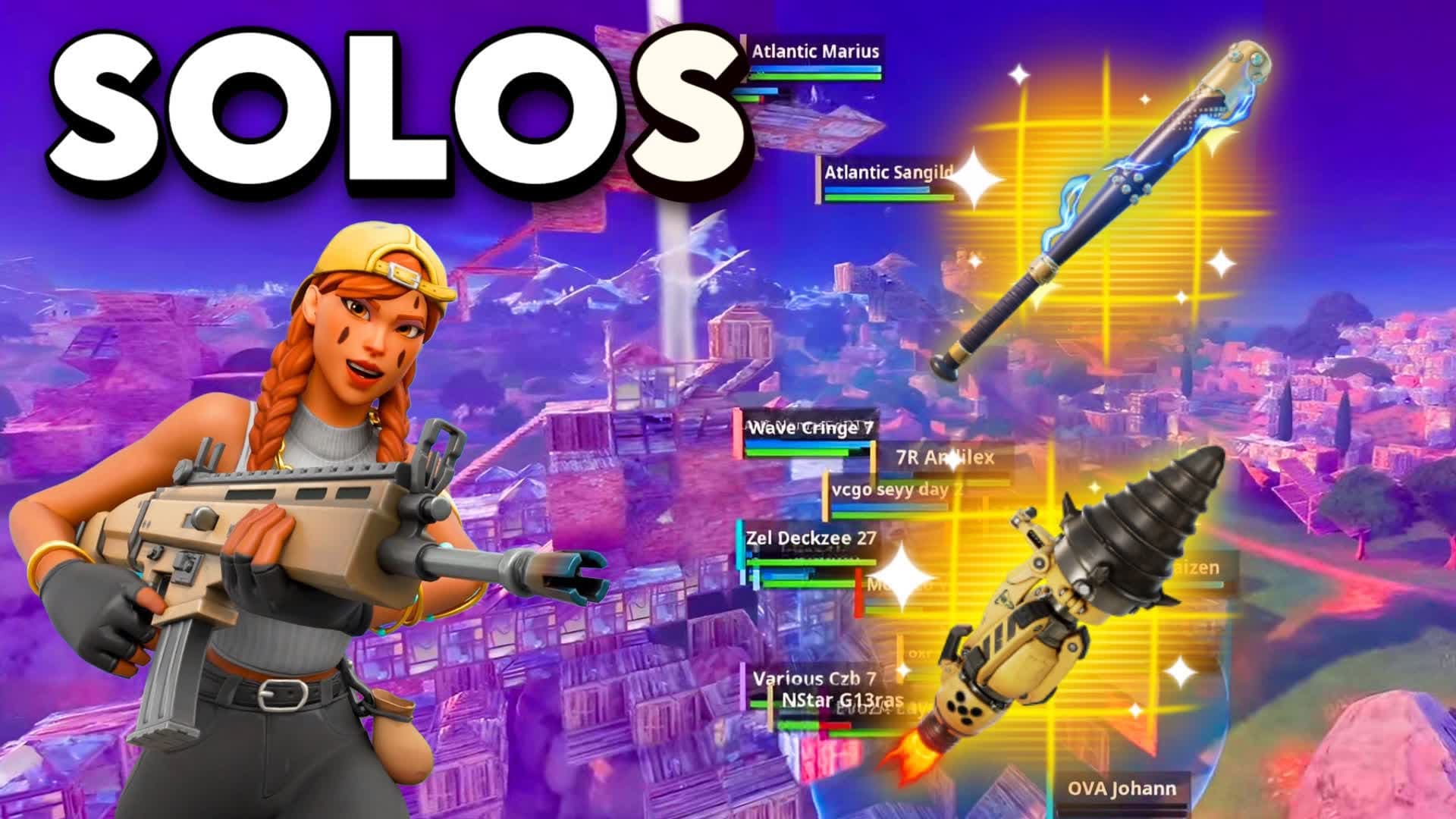 SOLO LATE GAME PRACTICE🏆(24 Players)