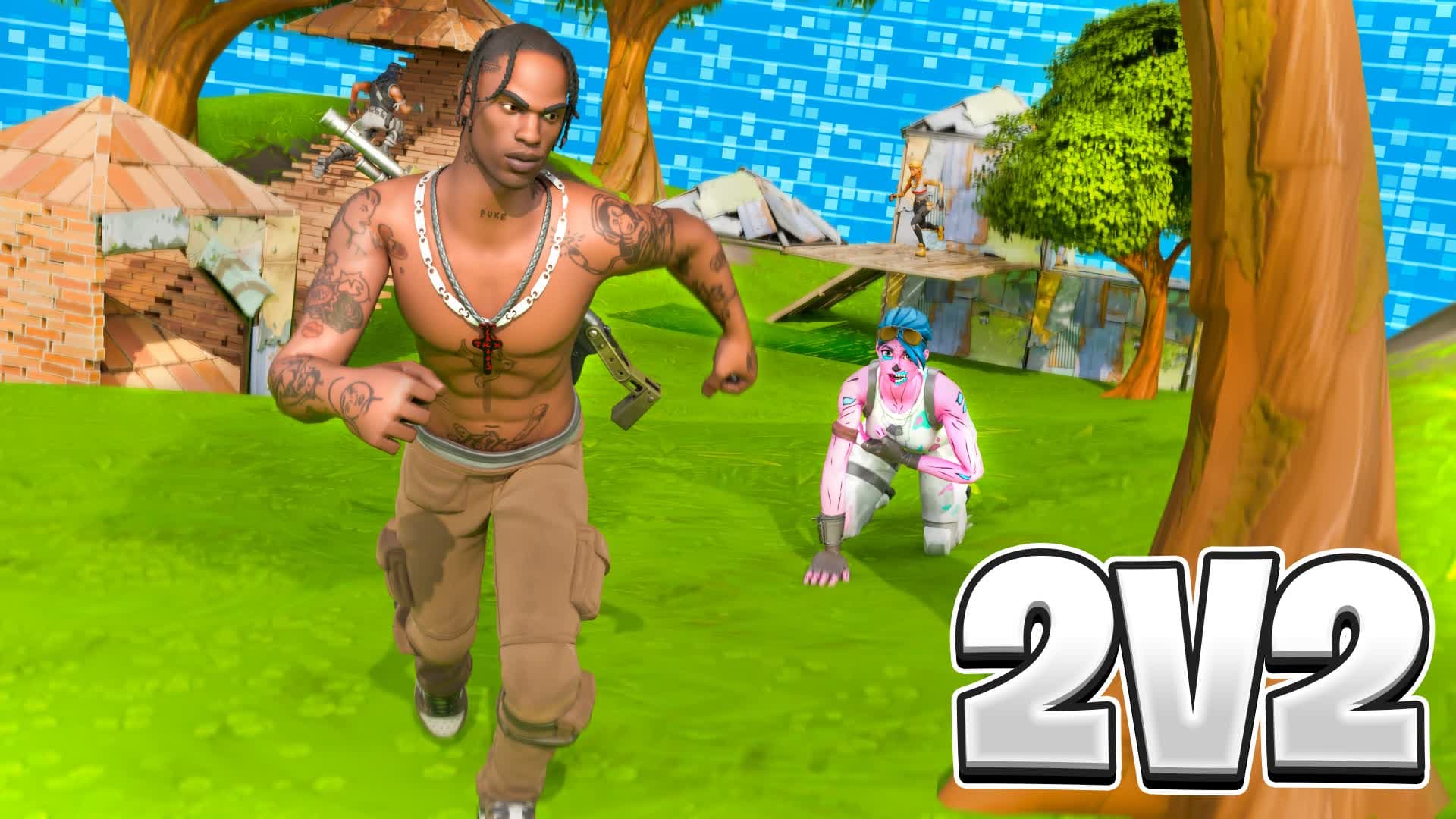 THE LAST WIN 🌀 - 2v2 سكرمز الجحيم