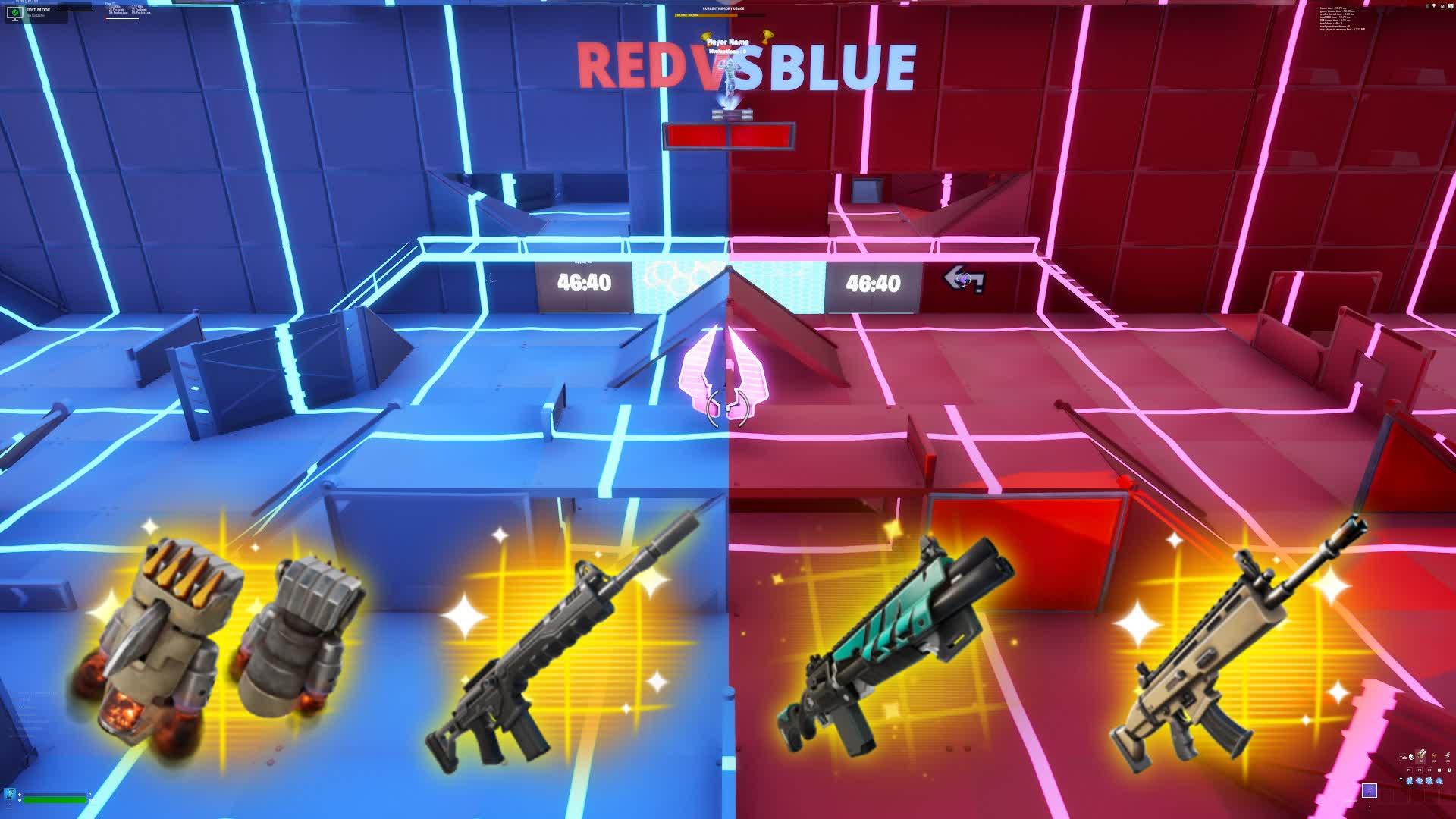 MEGA Red vs Blue