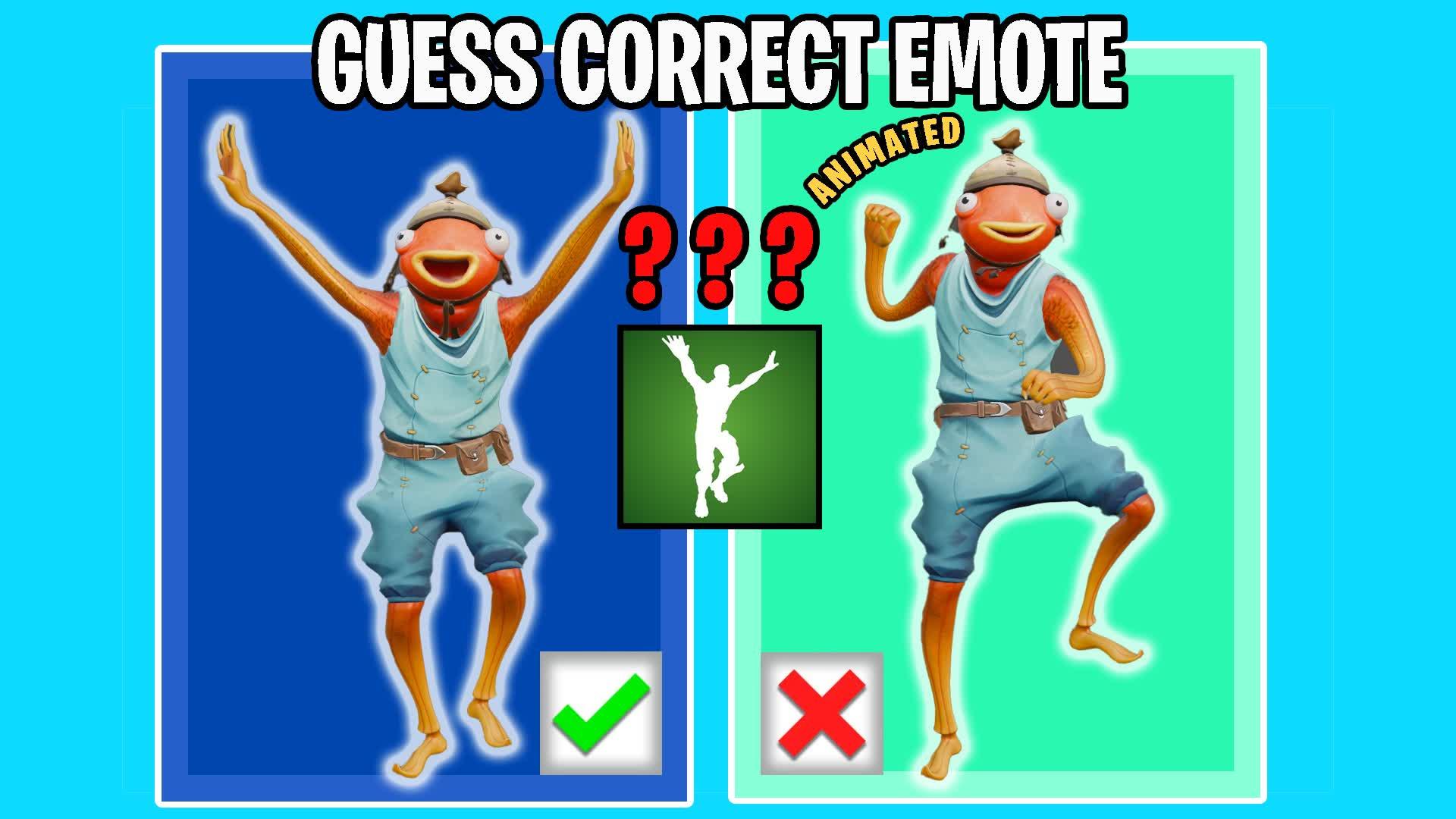 GUESS THE CORRECT EMOTE 3D 💎