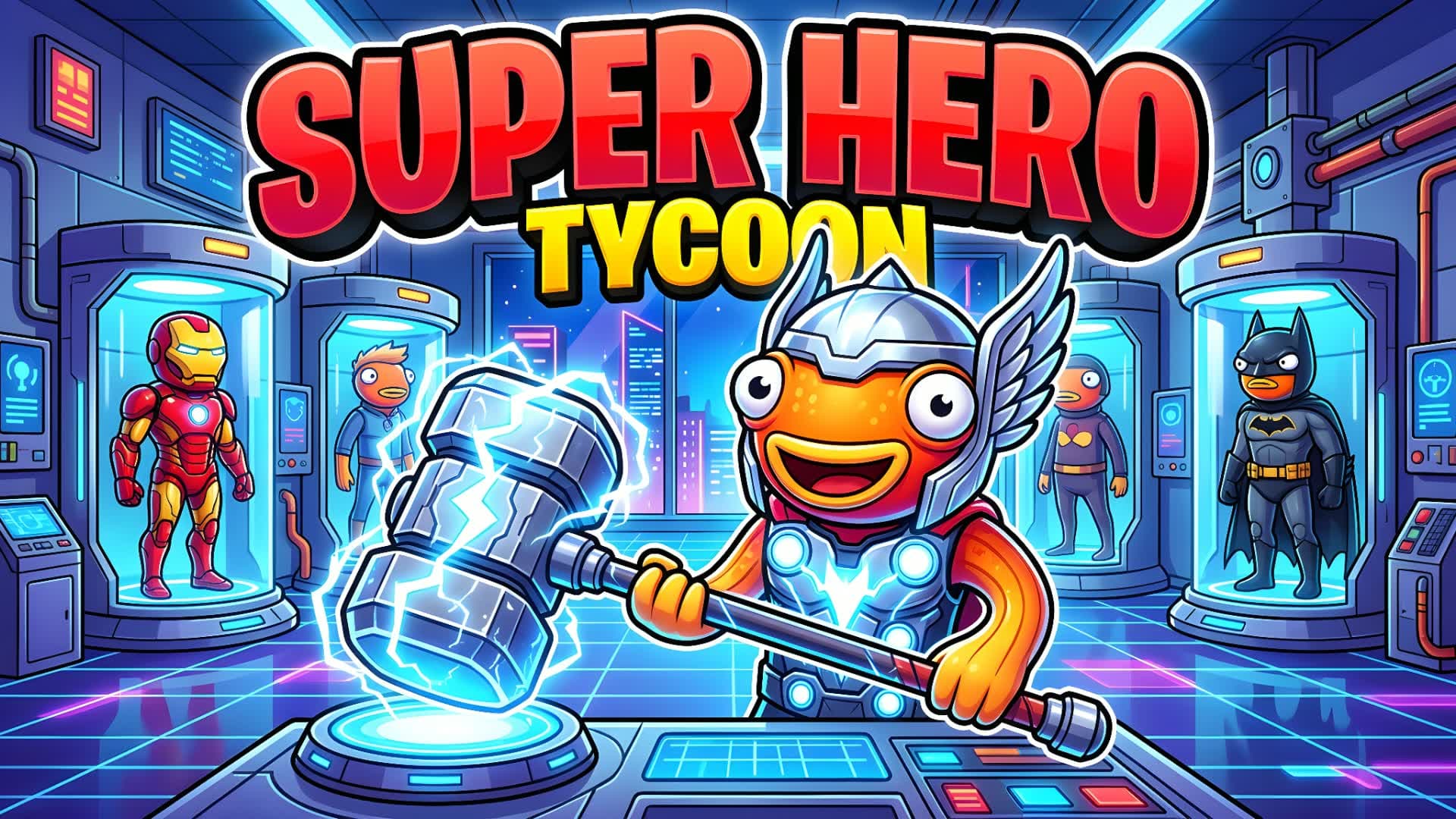SUPER HERO TYCOON [NEW]