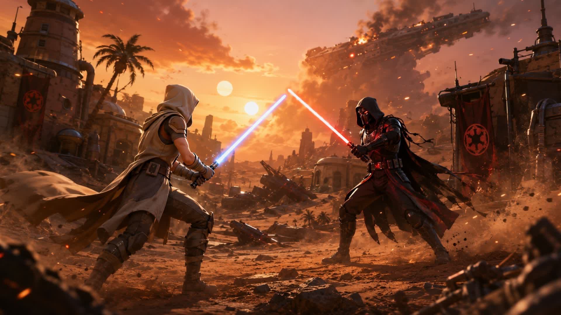 Jedi vs Sith PvP Battle
