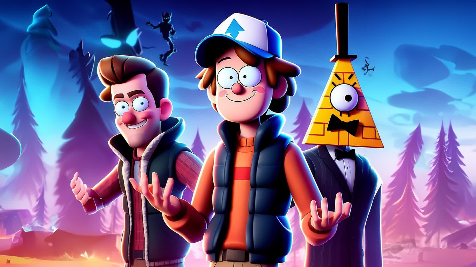 GRAVITY FALLS ZONE WARS👁️