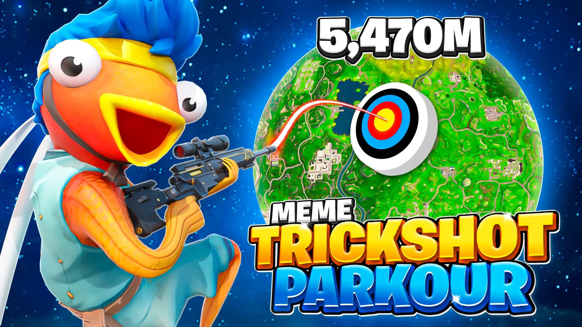 MEME TRICKSHOT PARKOUR🎯(85 LEVELS)