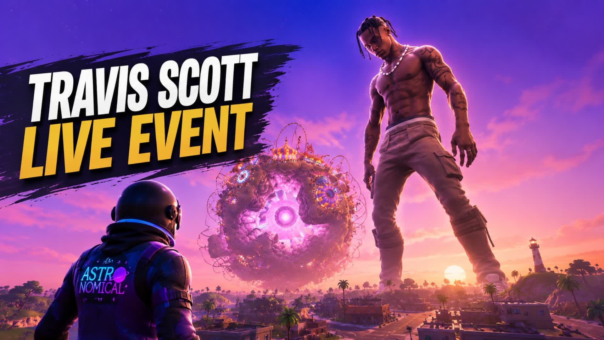 TRAVIS SCOTT LIVE EVENT 🌌
