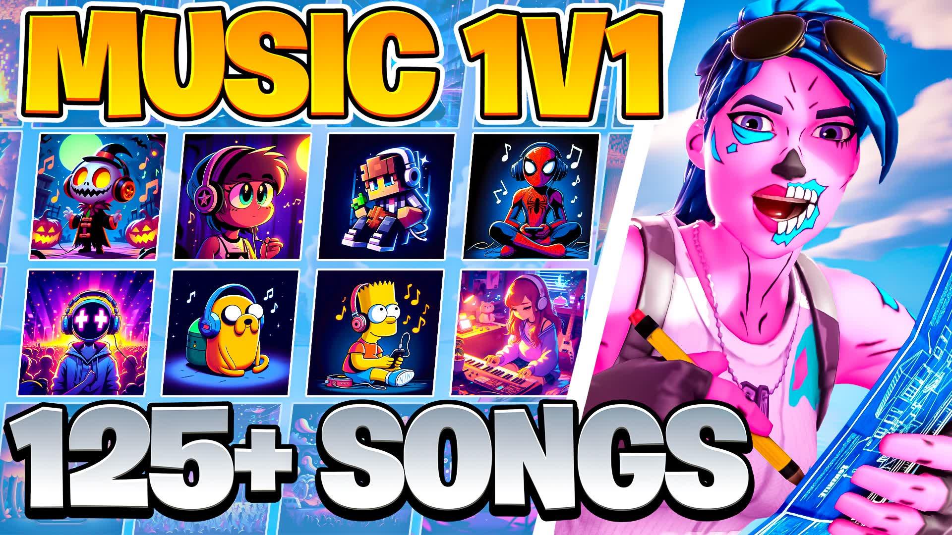 🎵 DELUXE MUSIC 1V1 🎵 (125+ SONGS) 🎵