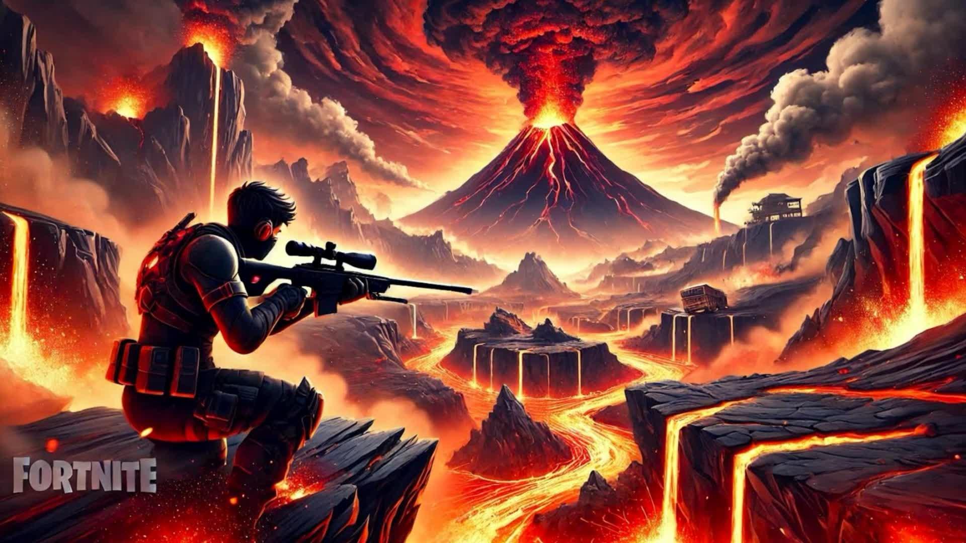 ONLY SNIPER VOLCANO BATTLE